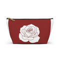 Red Rose Cosmetic Pouch