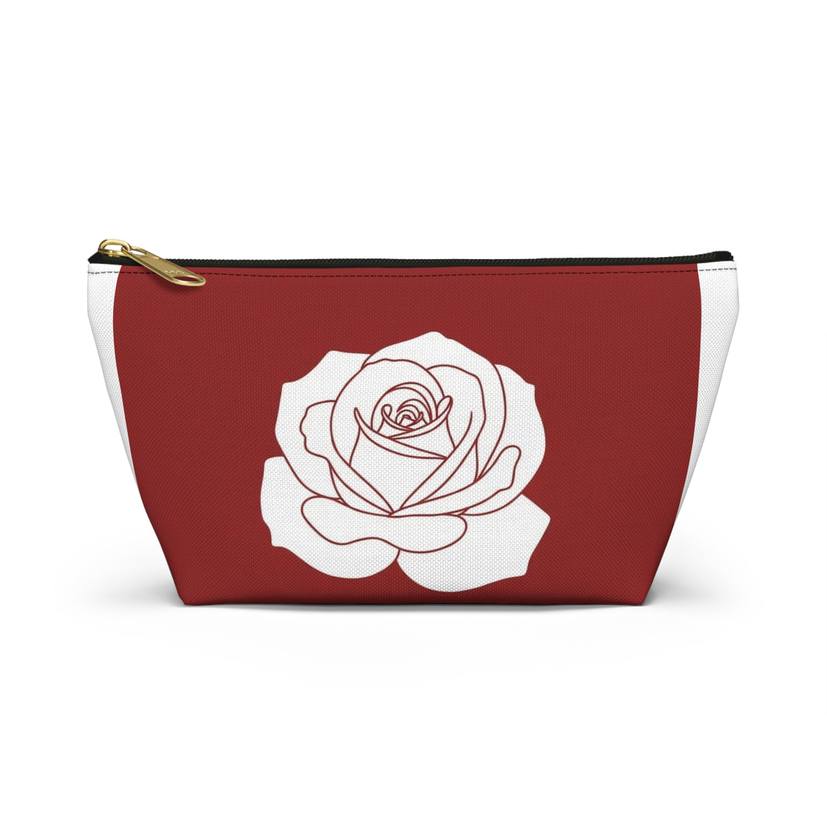 Red Rose Cosmetic Pouch