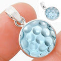 Fancy Cut Premium Sky Blue Topaz Pendant P-1001 13-EP10052