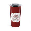 20oz Red Rose Tumbler