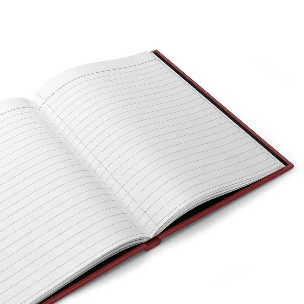 Red Rose Hardcover Journal