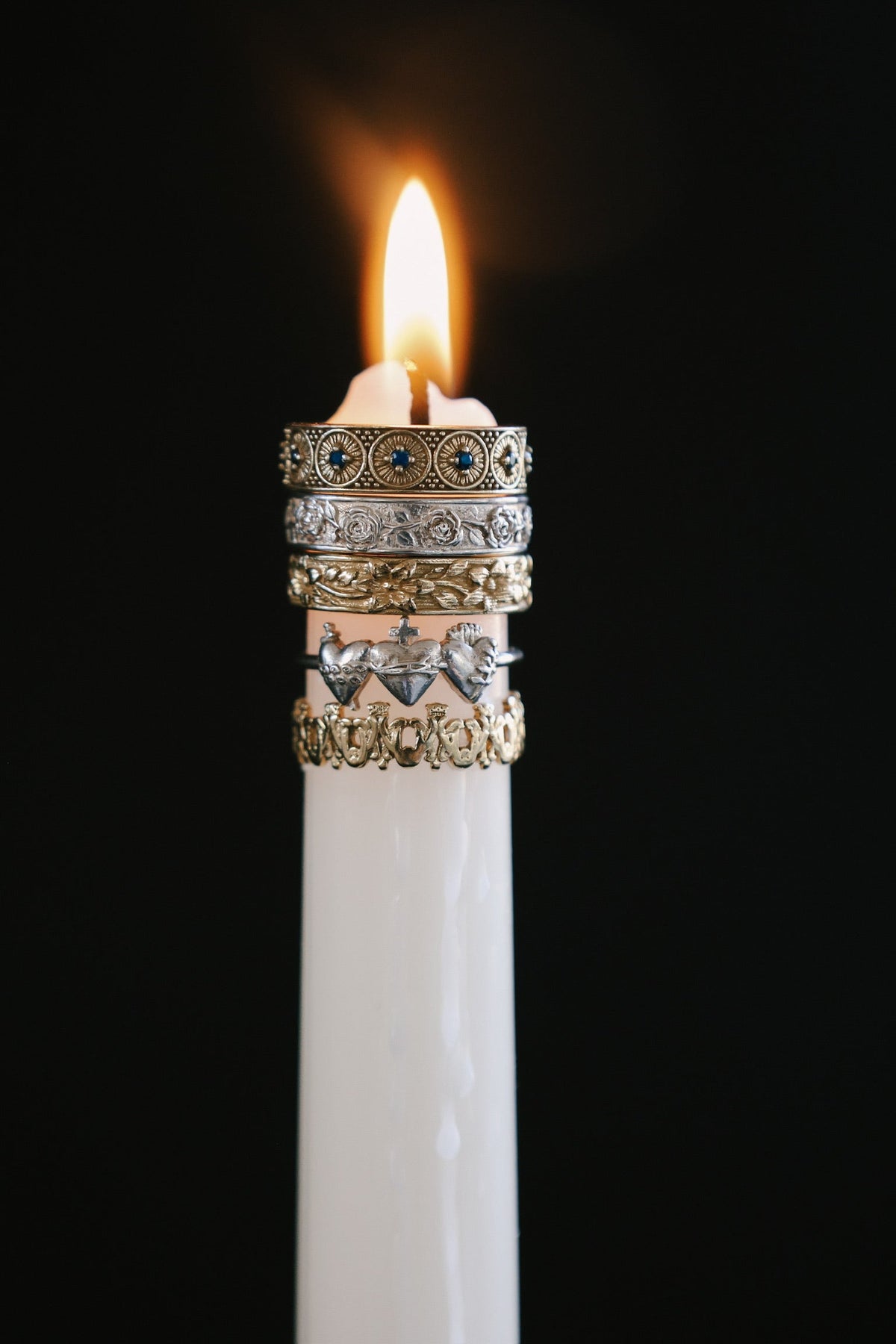 St. Josephs Lily Ring | Gold Vermeil