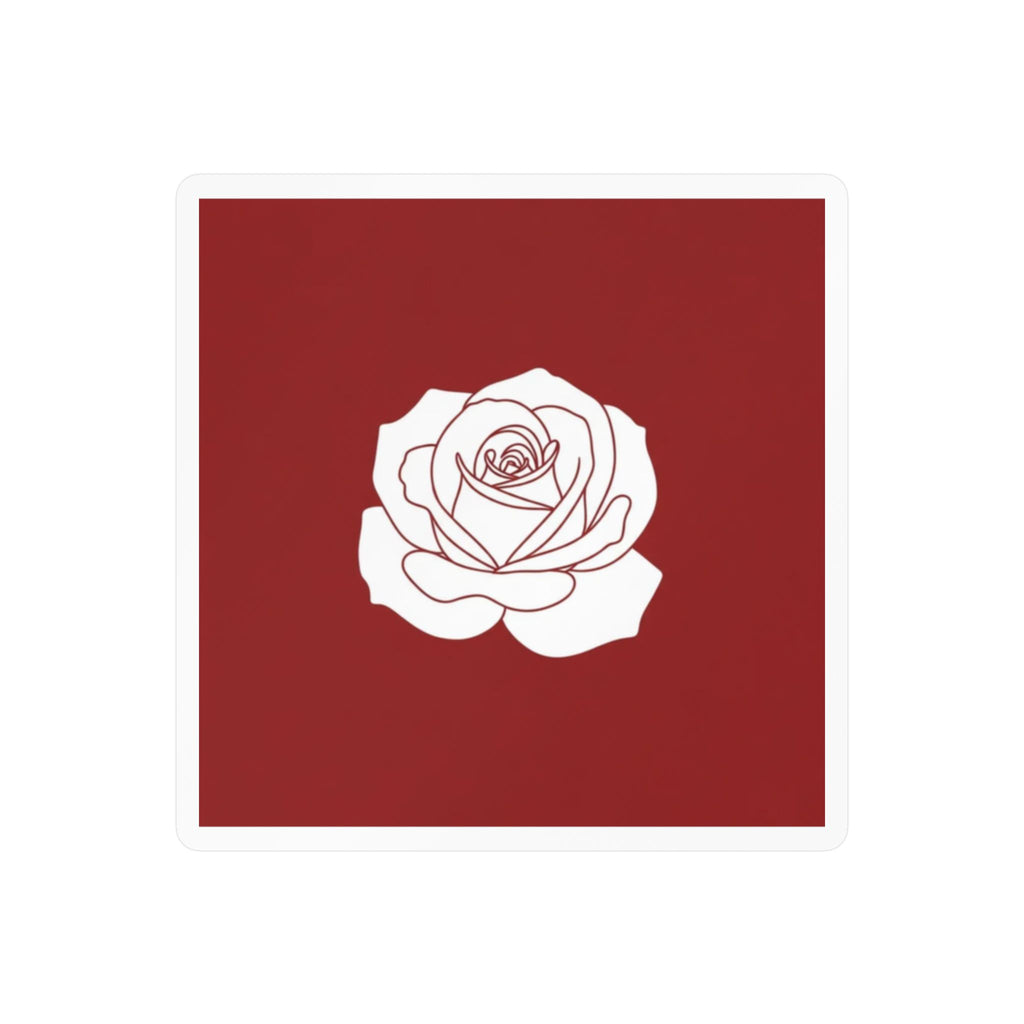 Vintage Rose Kiss-Cut Vinyl Decal