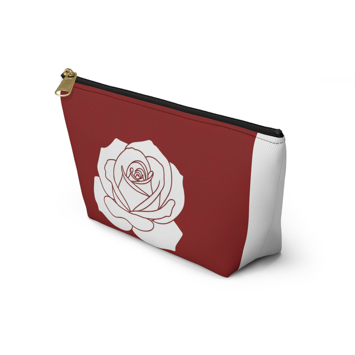 Red Rose Cosmetic Pouch