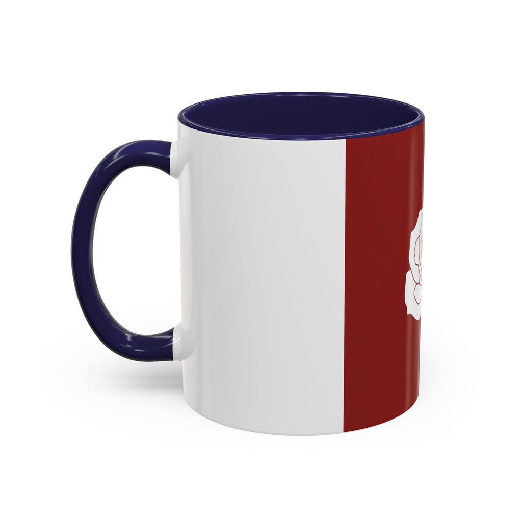 Red Rose Accent Coffee Mug