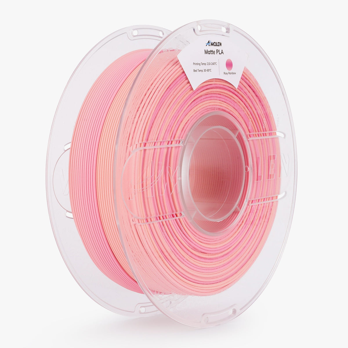 PLA Matte Rainbow Filament 1.75mm, 1KG/2.2LB