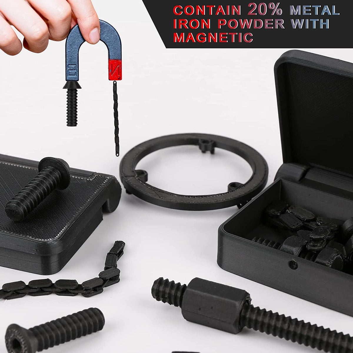 PLA Metal 1.75mm, 1KG/2.2LB