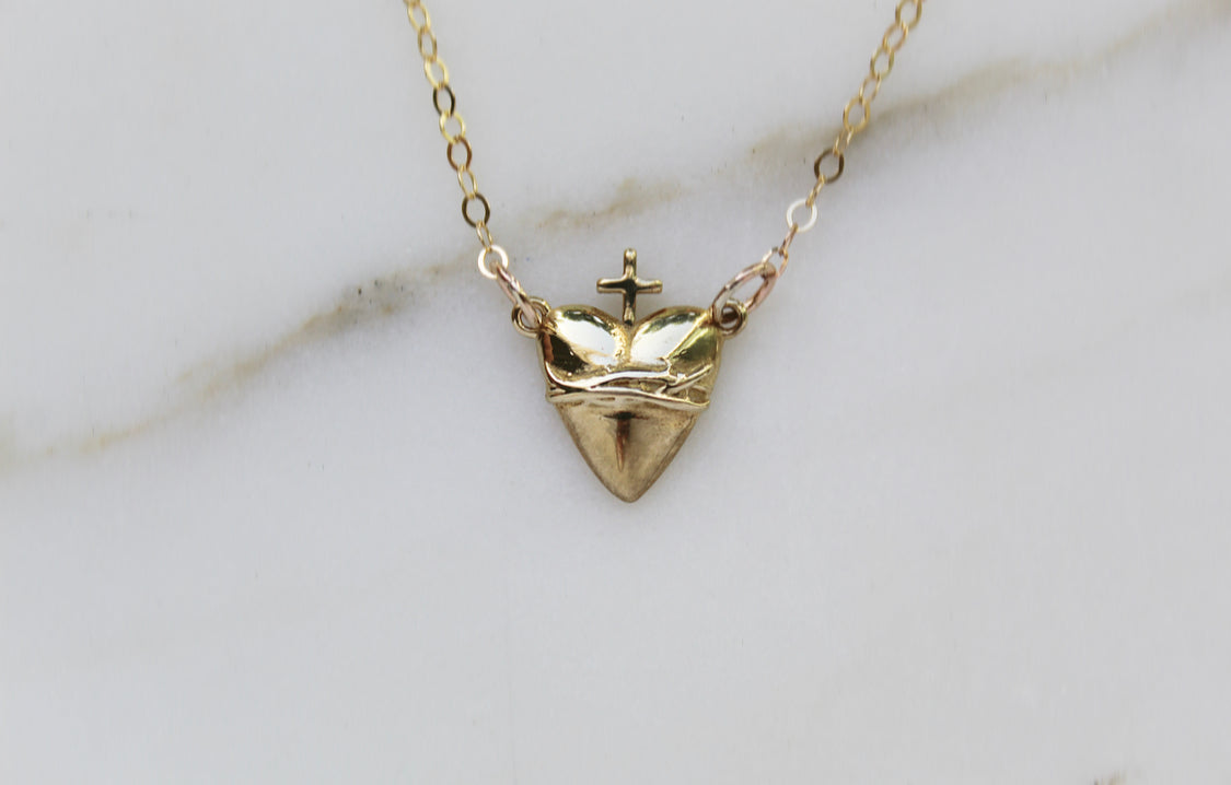Sacred Heart of Jesus Necklace