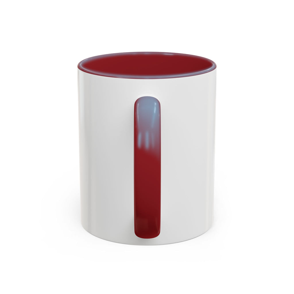 Red Rose Accent Coffee Mug