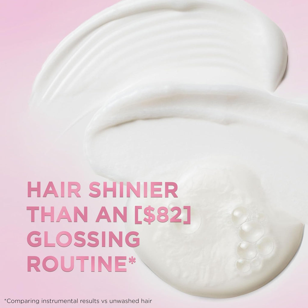L'Oreal Paris Sulfate Free Glossing Lamination Hair Mask, 5-Minute Rinse-Off Hair Treatment with Glycolic Acid for Glass Shine, Smoothness & Soft Feel, Color Caring, EverPure, 5.1 Fl Oz