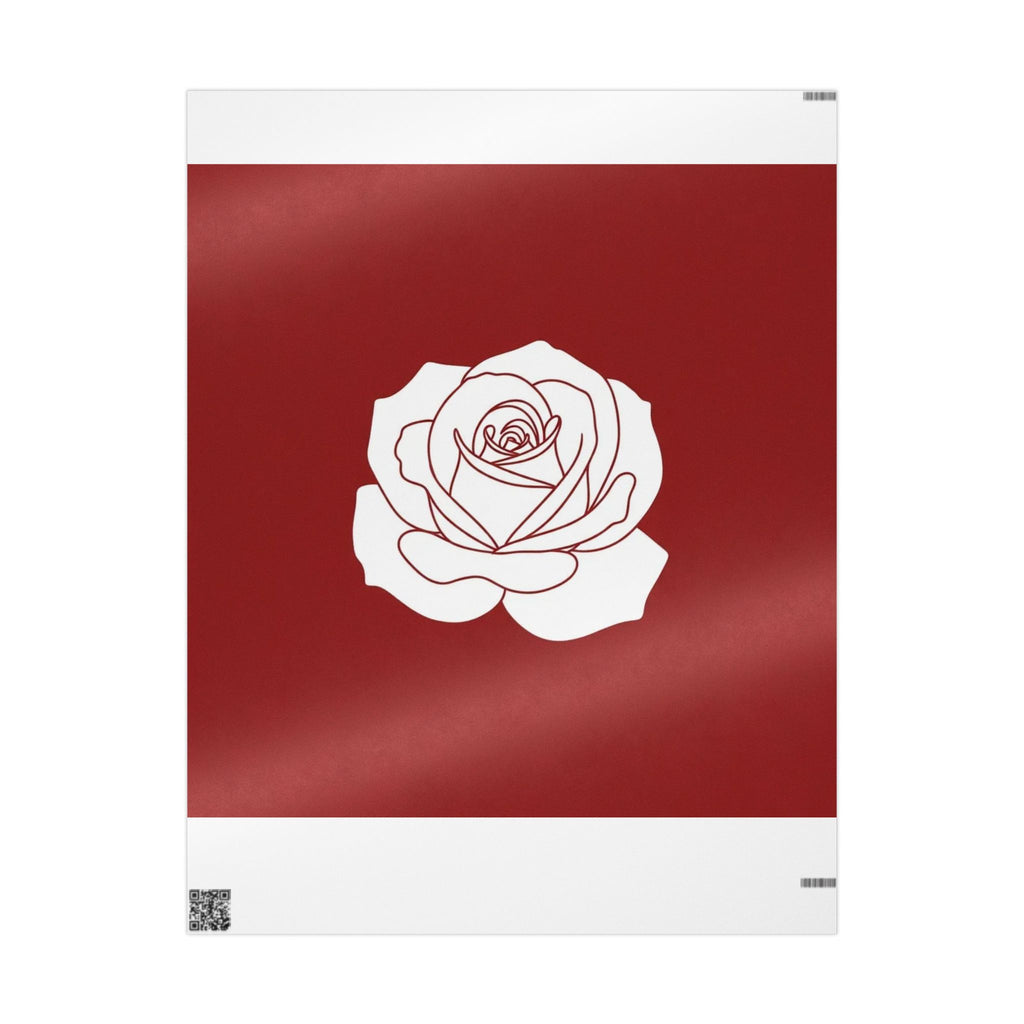 Red Rose Wrapping Paper