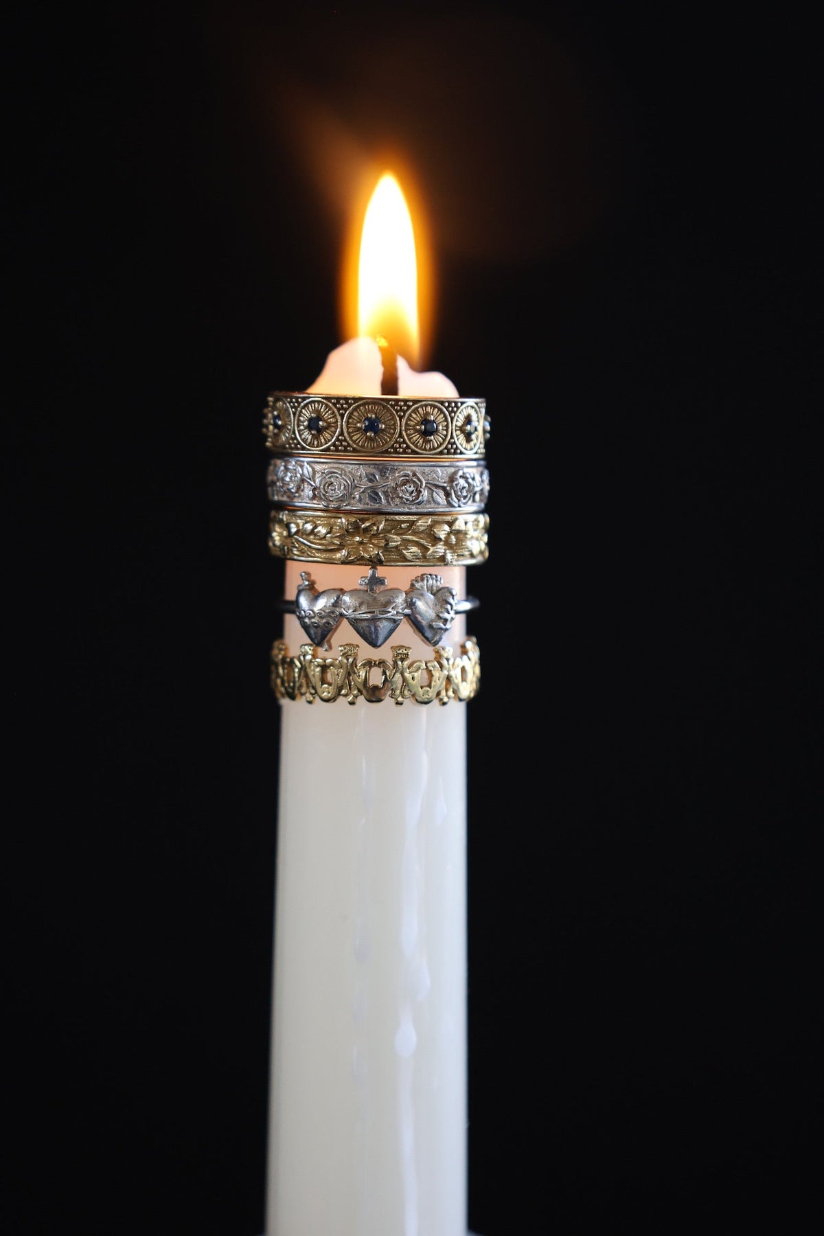 St. Josephs Lily Ring | Gold Vermeil