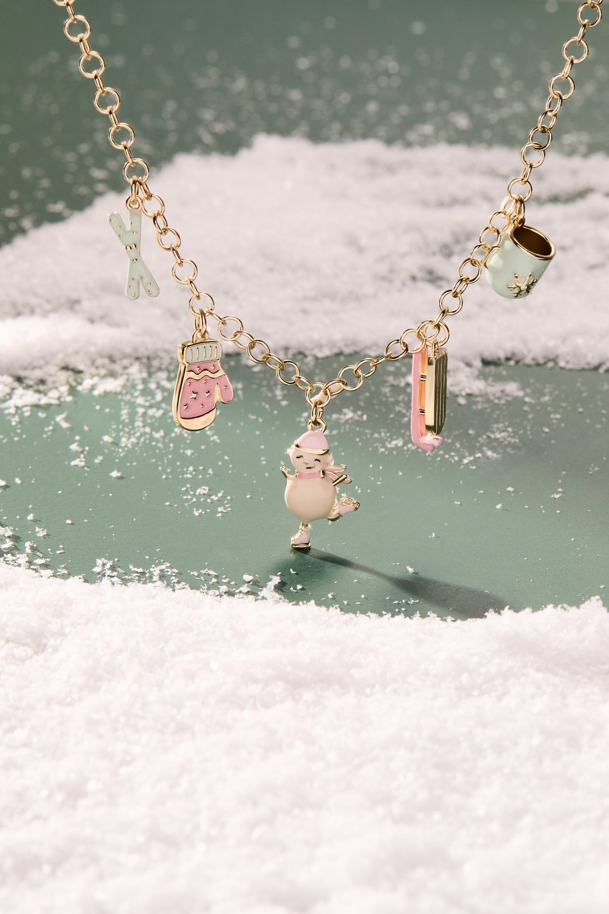 Winter Wonderland Multi Charm Necklace