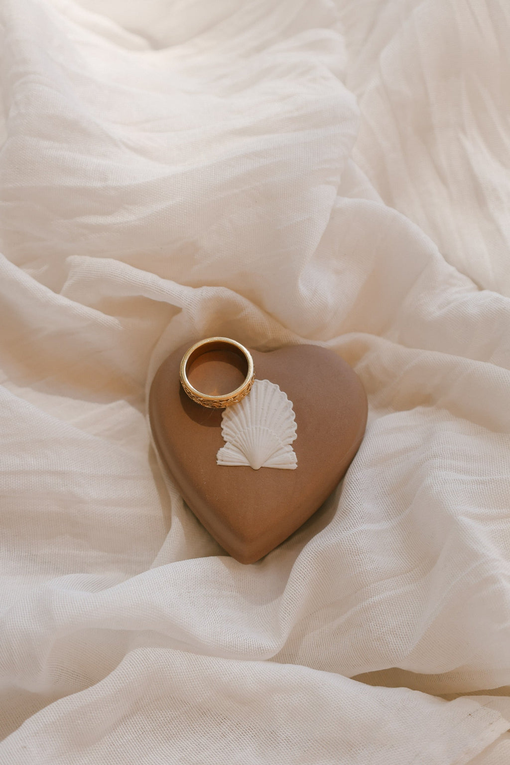 St. Josephs Lily Ring | Gold Vermeil