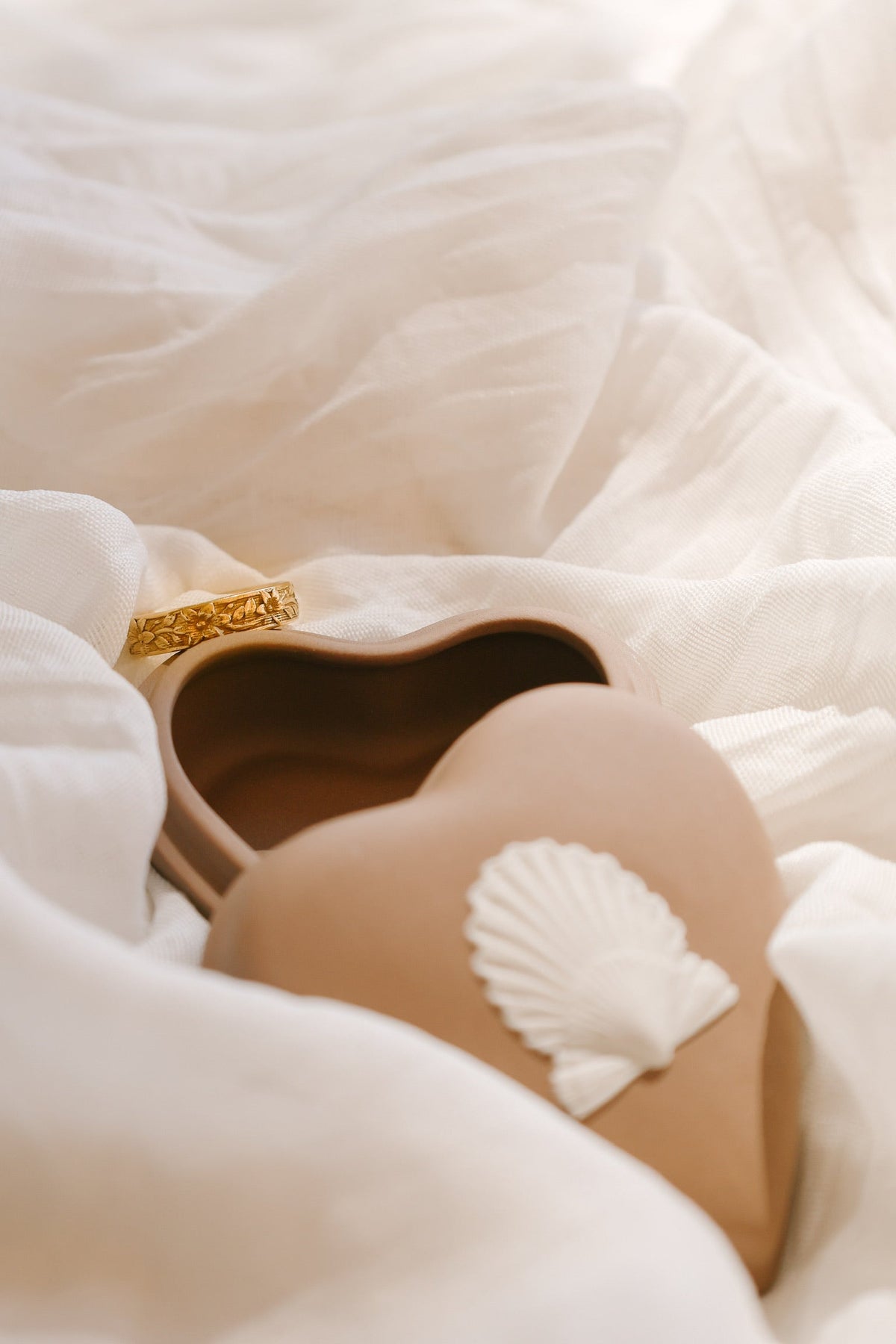 St. Josephs Lily Ring | Gold Vermeil
