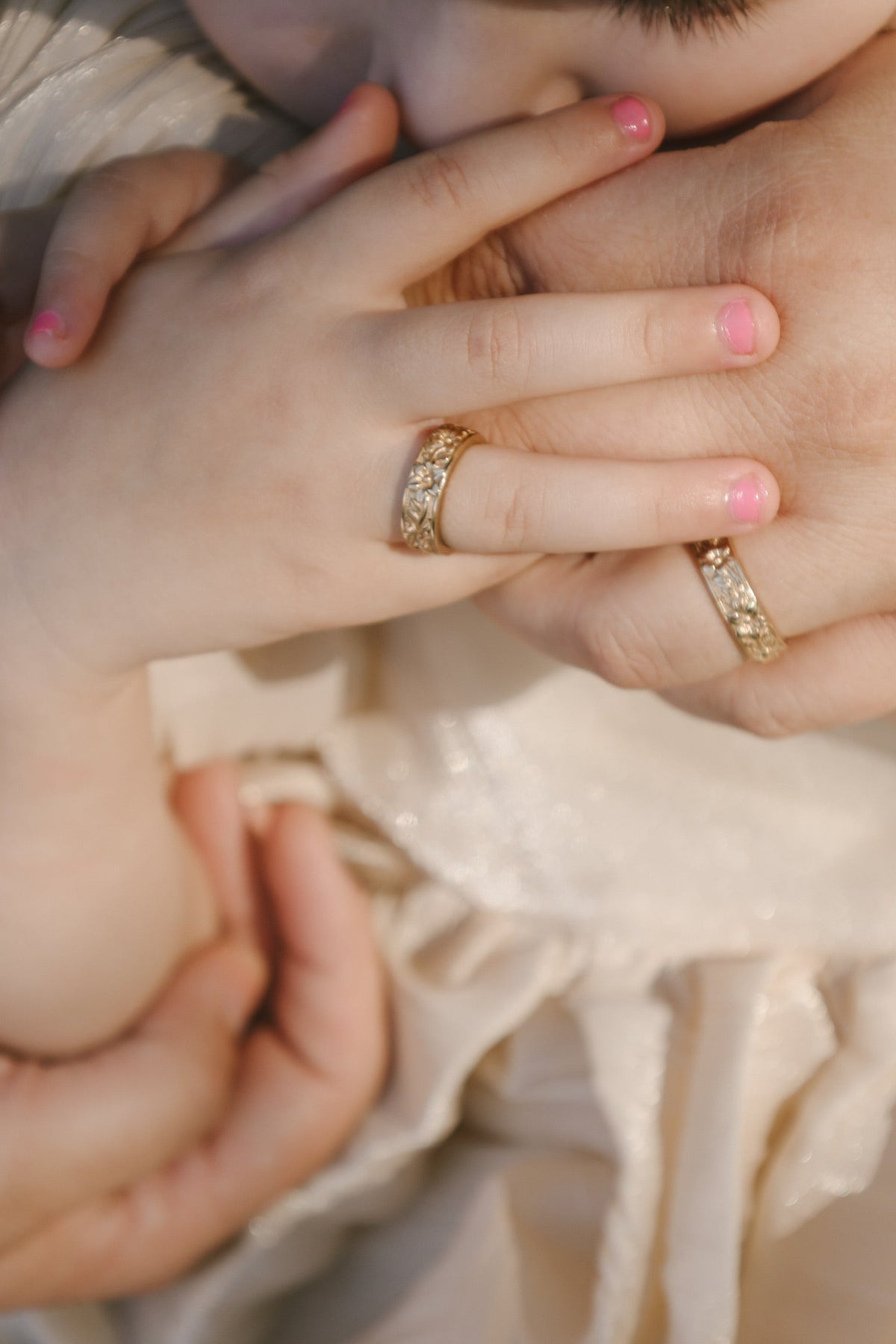 St. Josephs Lily Ring | Gold Vermeil