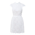 Rowen Hourglass Lace Dress – Orchid White (Final Sale)