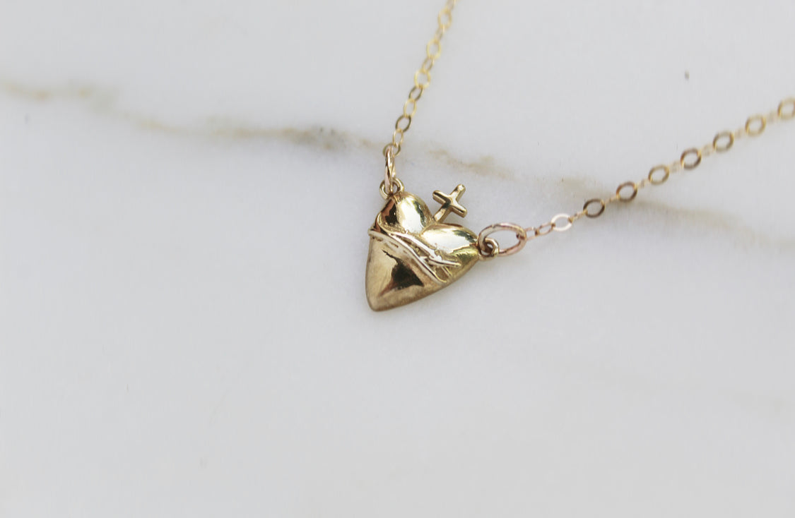 Sacred Heart of Jesus Necklace