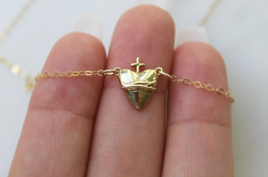Sacred Heart of Jesus Necklace