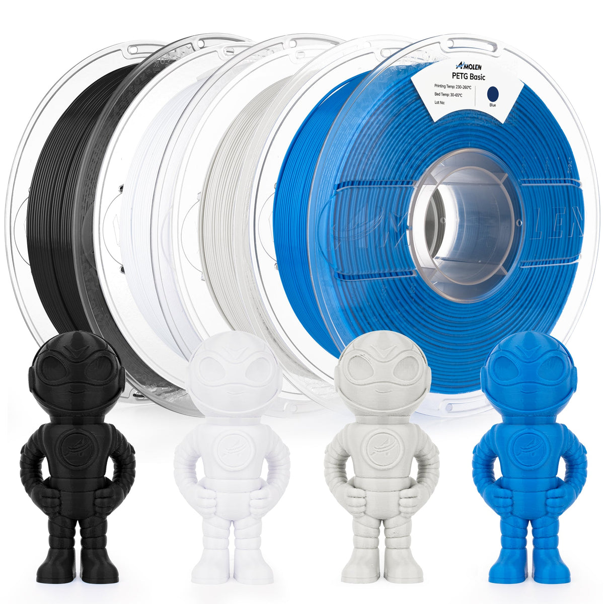 PETG Basic Variety Pack,4KG