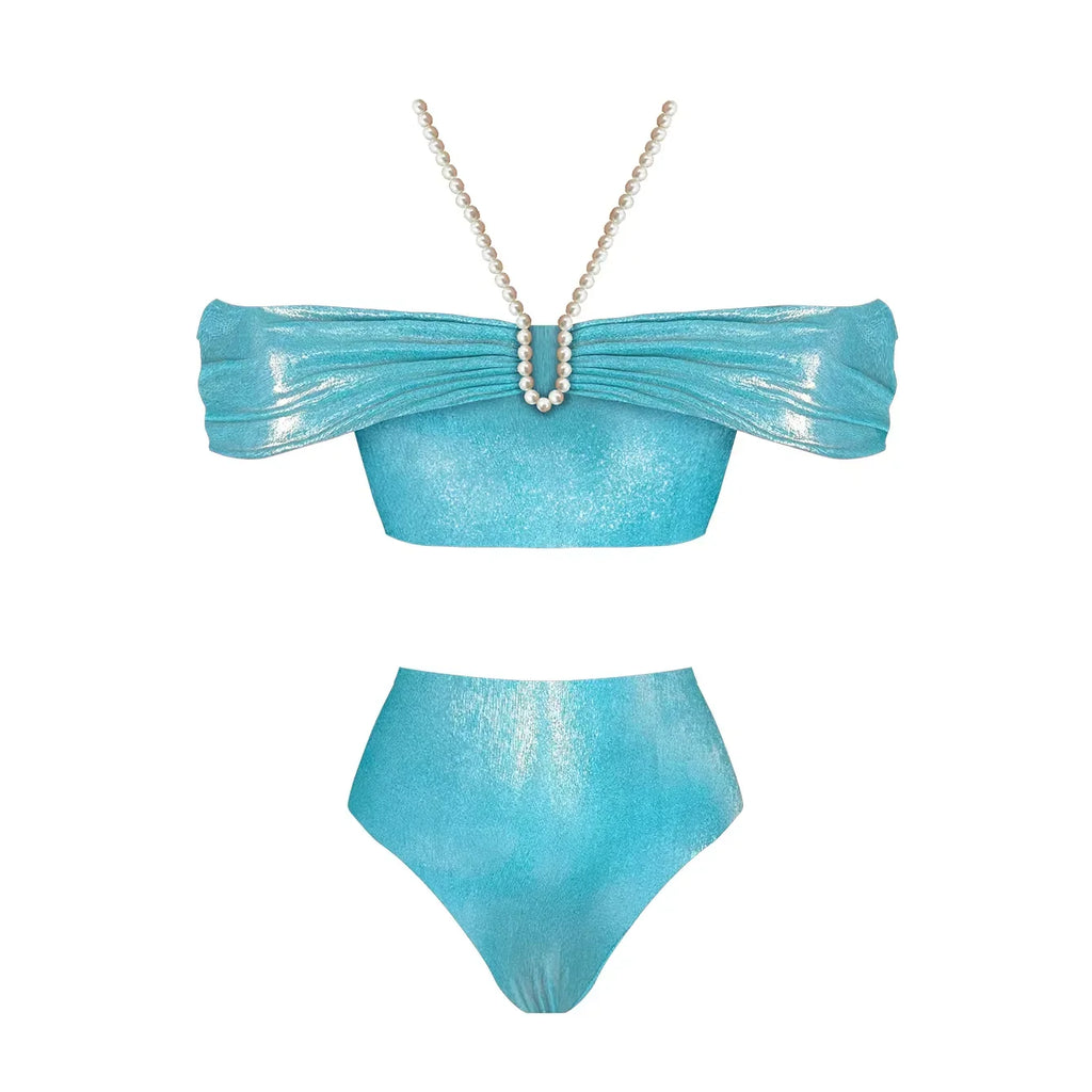 2025 New Swimsuit High-End Design 2/3Pcs Floral Print Ruffle Slimming Holiday Sexy Hot Spring One Piece Swimsuit for Women