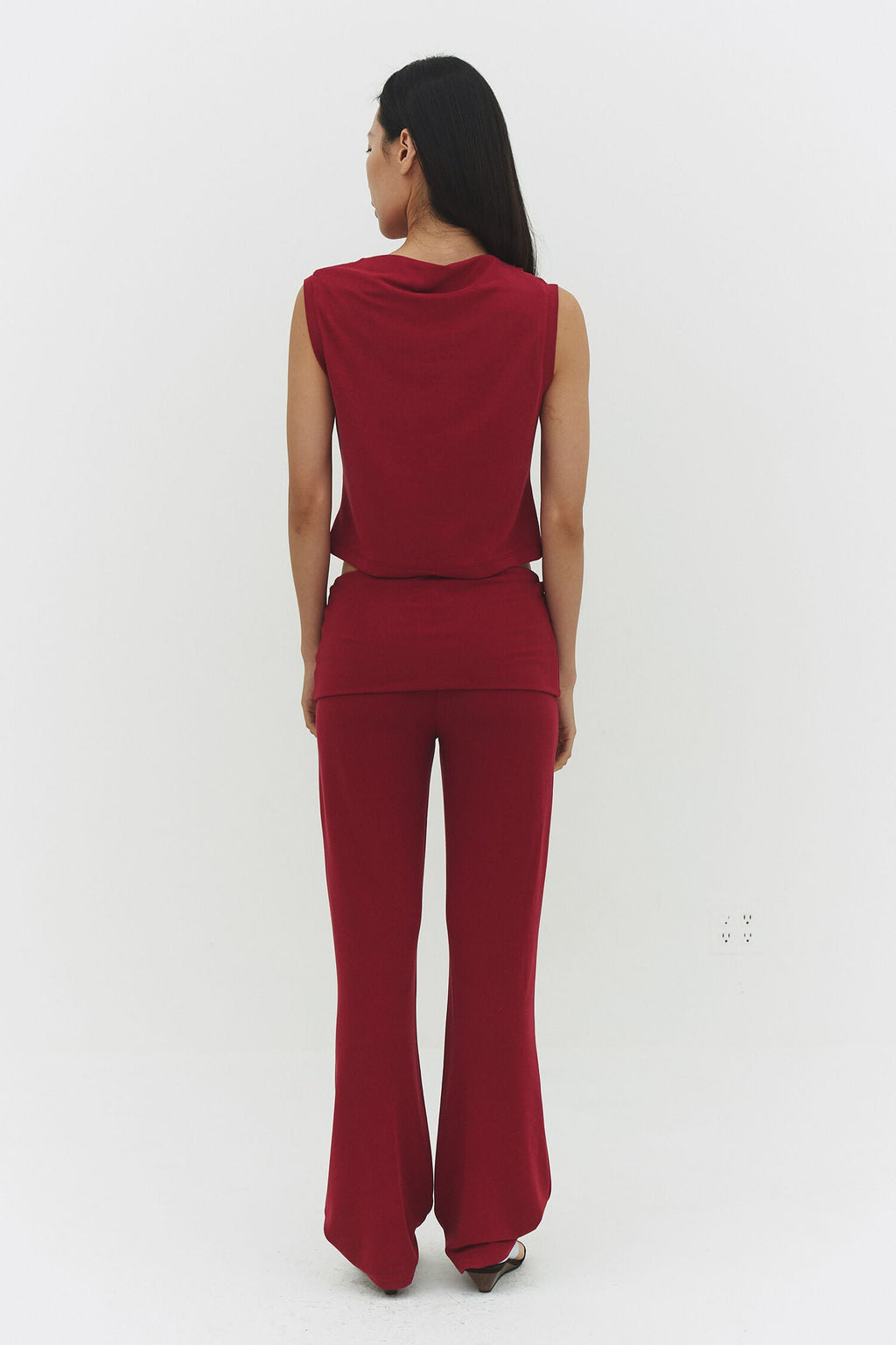 MARU PANT IN RASPBERRY