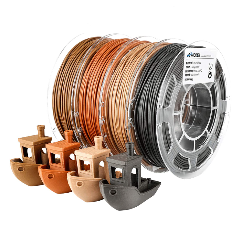 PLA Wood Variety Pack (4x200g)