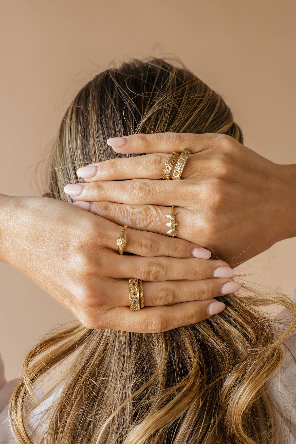 St. Josephs Lily Ring | Gold Vermeil