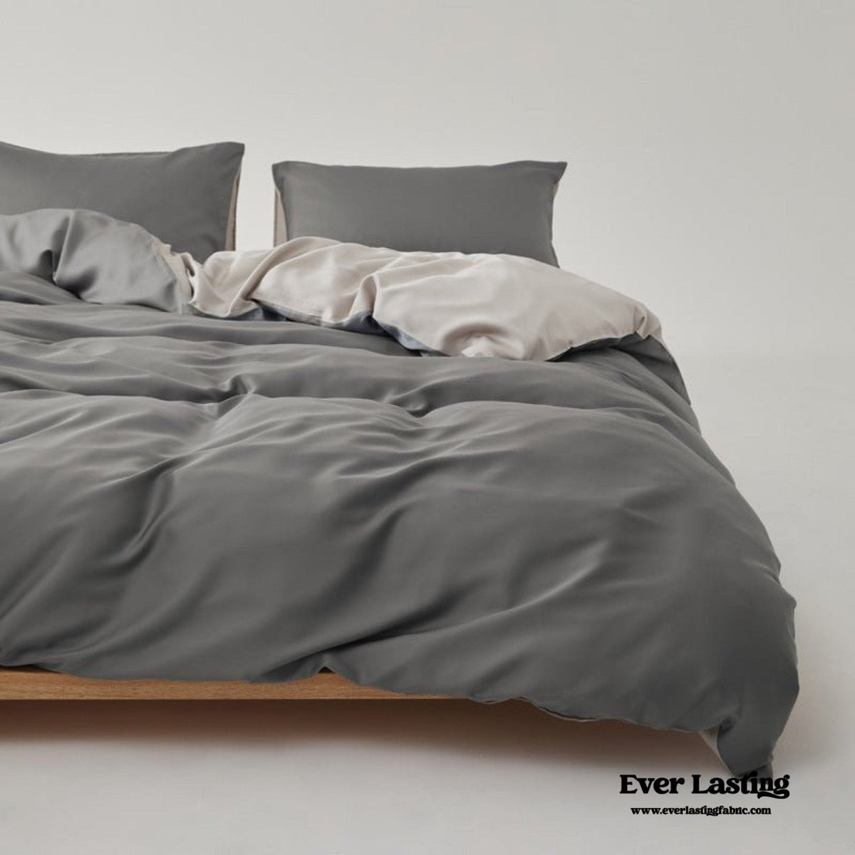 Adeline Pastel Silky Cooling TENCEL™ Bedding Set / Cream