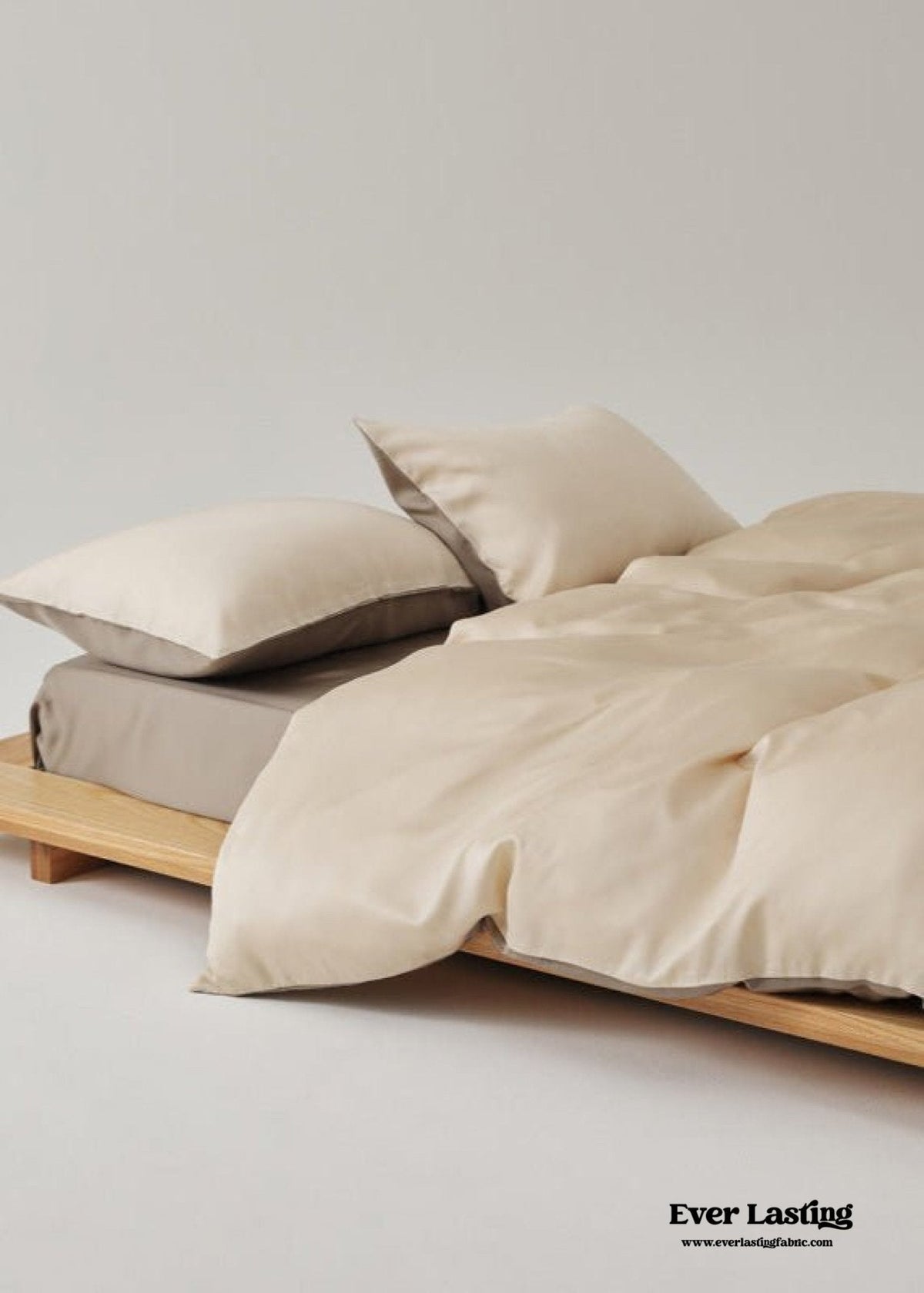 Adeline Pastel Silky TENCEL™ Bedding Set / Yellow