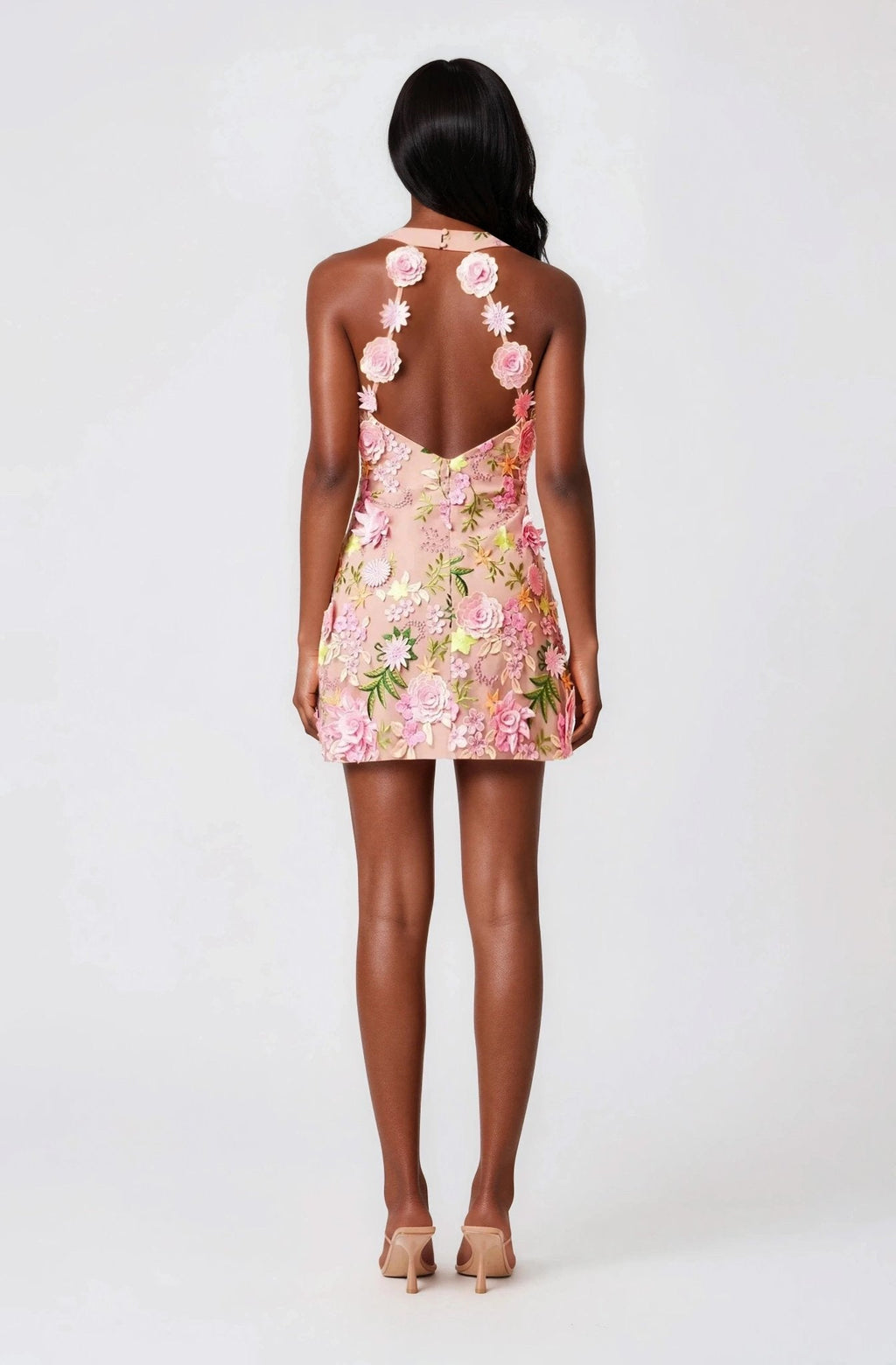 Aella Party Mini Dress - Pink (Final Sale)