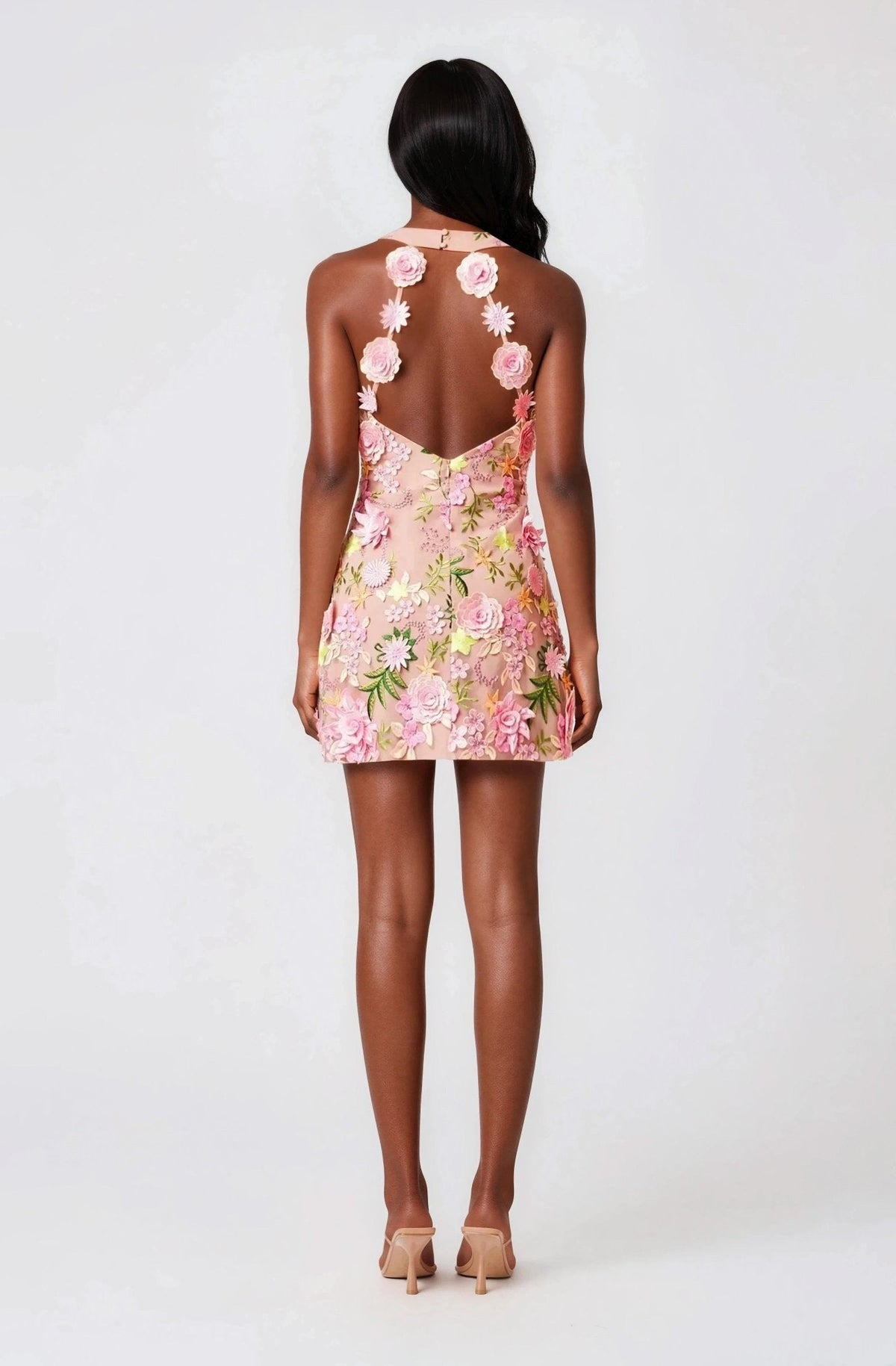 Aella Party Mini Dress - Pink (Final Sale)