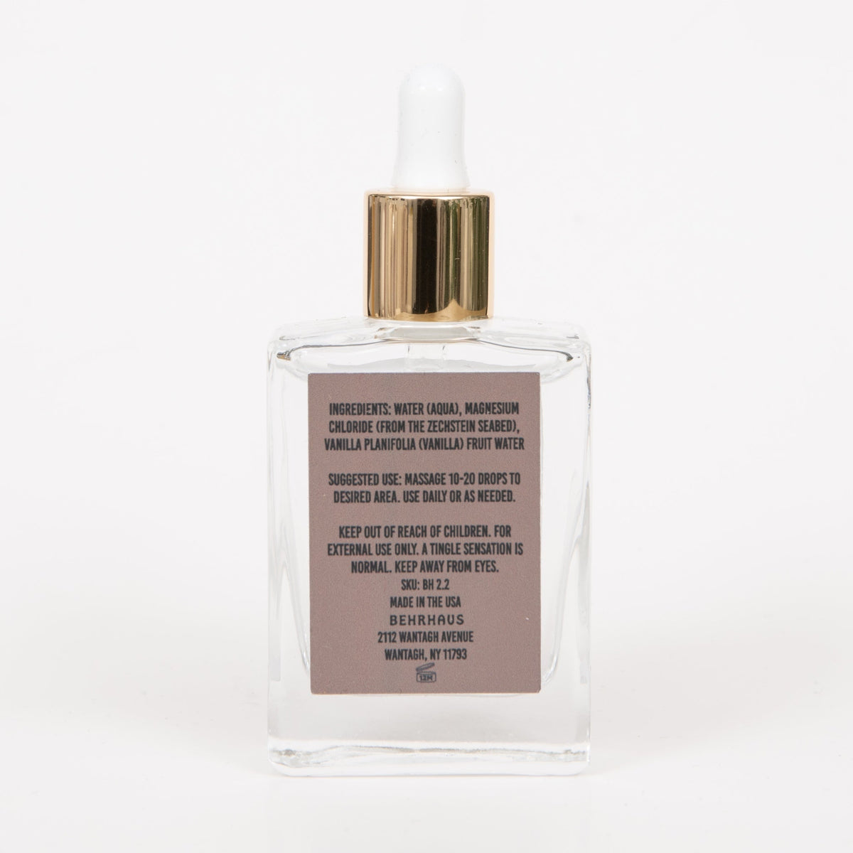 Vanilla Magnesium Oil