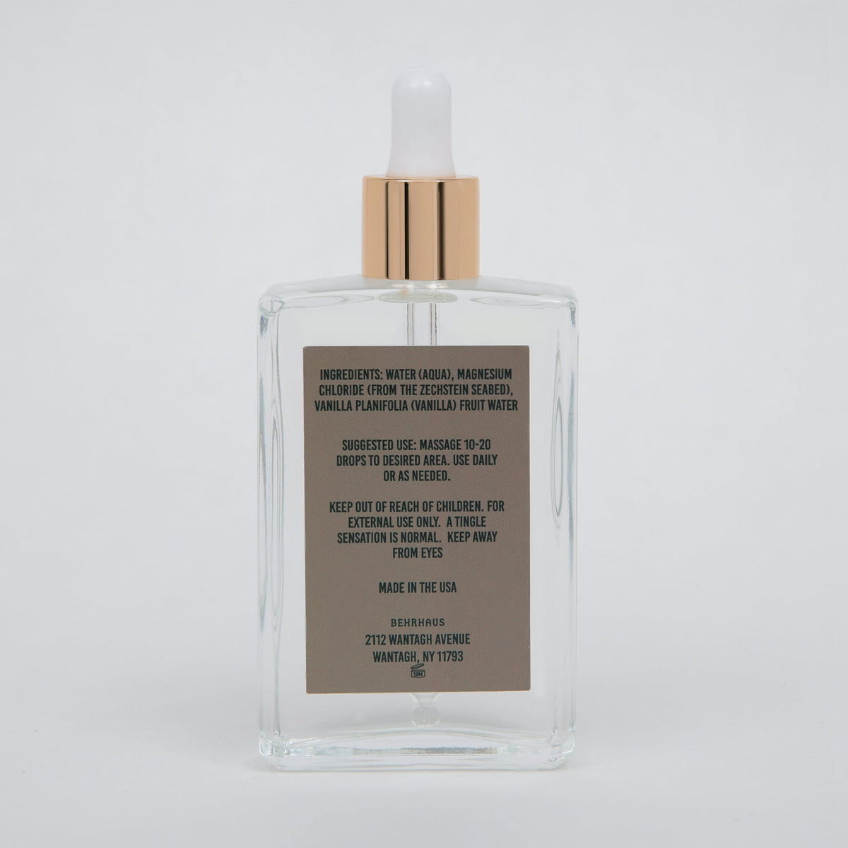 Vanilla Magnesium Oil