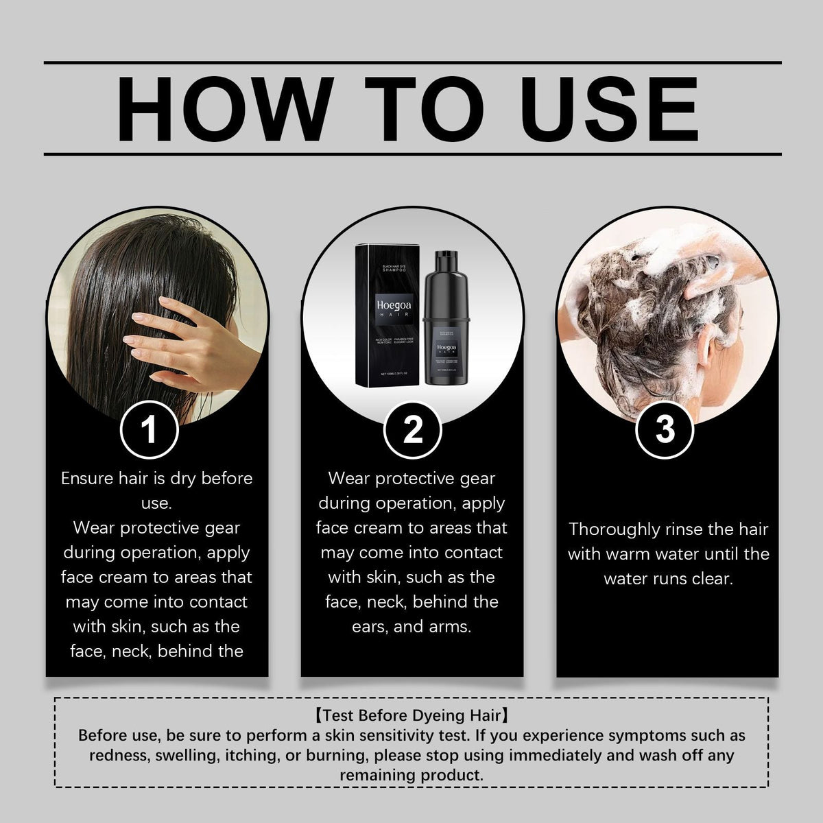 isex hair color shampoo, temporary dye shampoo available in brown and purple shades. This hair care product allows easy at-home hair coloring, providing long-lasting color that covers white hair with