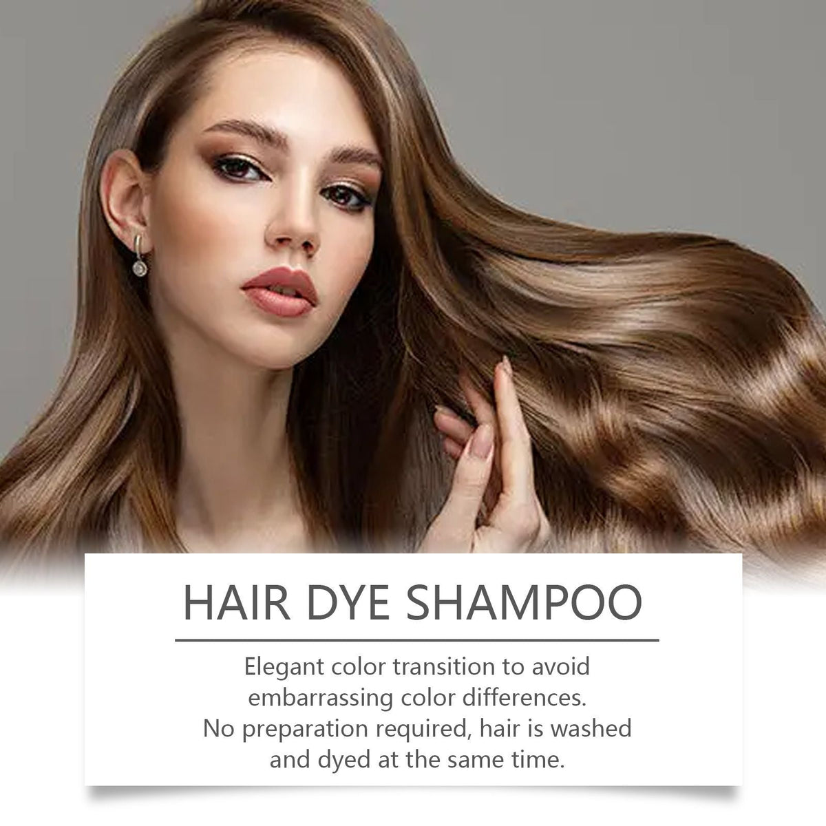 isex hair color shampoo, temporary dye shampoo available in brown and purple shades. This hair care product allows easy at-home hair coloring, providing long-lasting color that covers white hair with