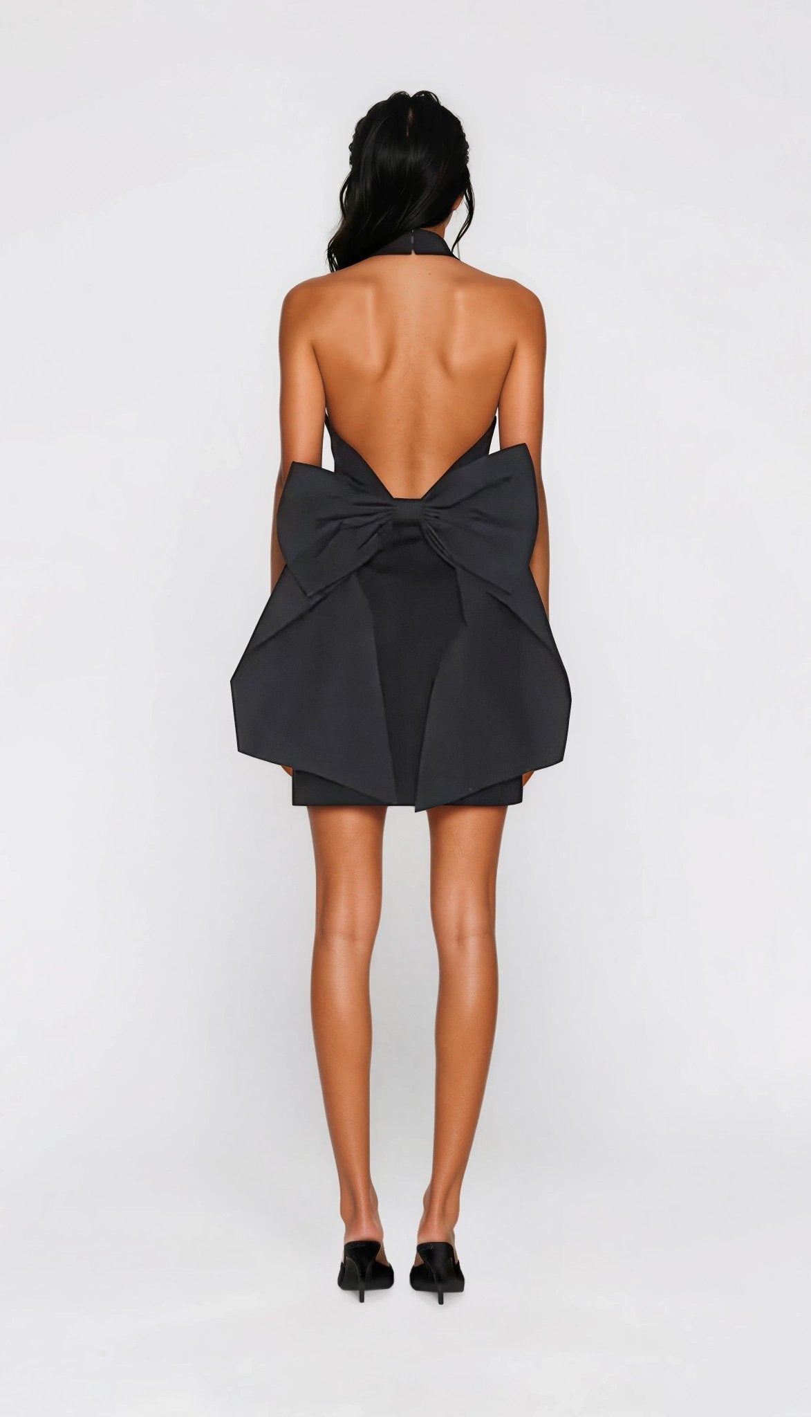 Eden Cocktail Mini Dress – Black (Final Sale)