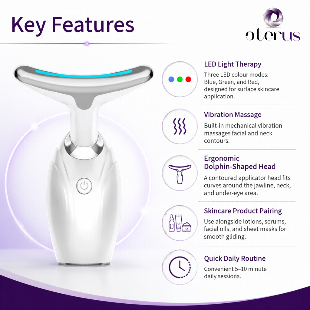 Neck & Face Lifting LED Therapy Device
