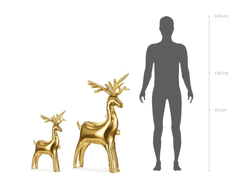 Gold Deer Balloon