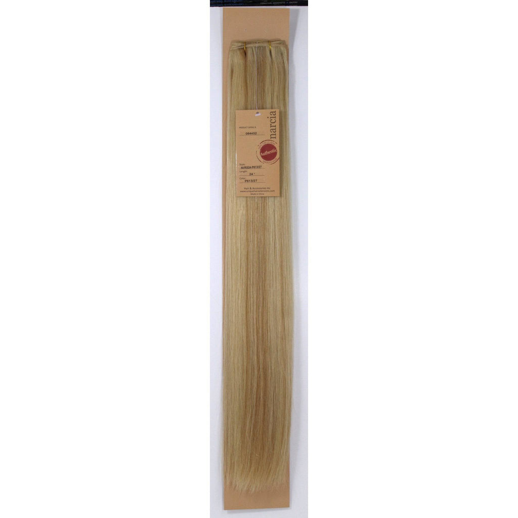 Narcia Weft Hair Extensions 100% Remy Siberian Human Hair, Silky Straight 28 Inch