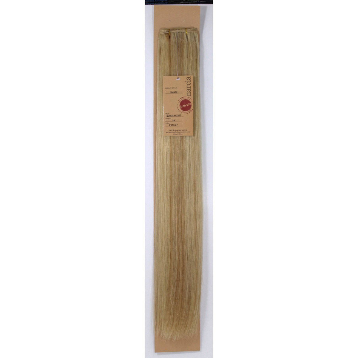 Narcia Weft Hair Extensions 100% Remy Siberian Human Hair, Silky Straight 28 Inch