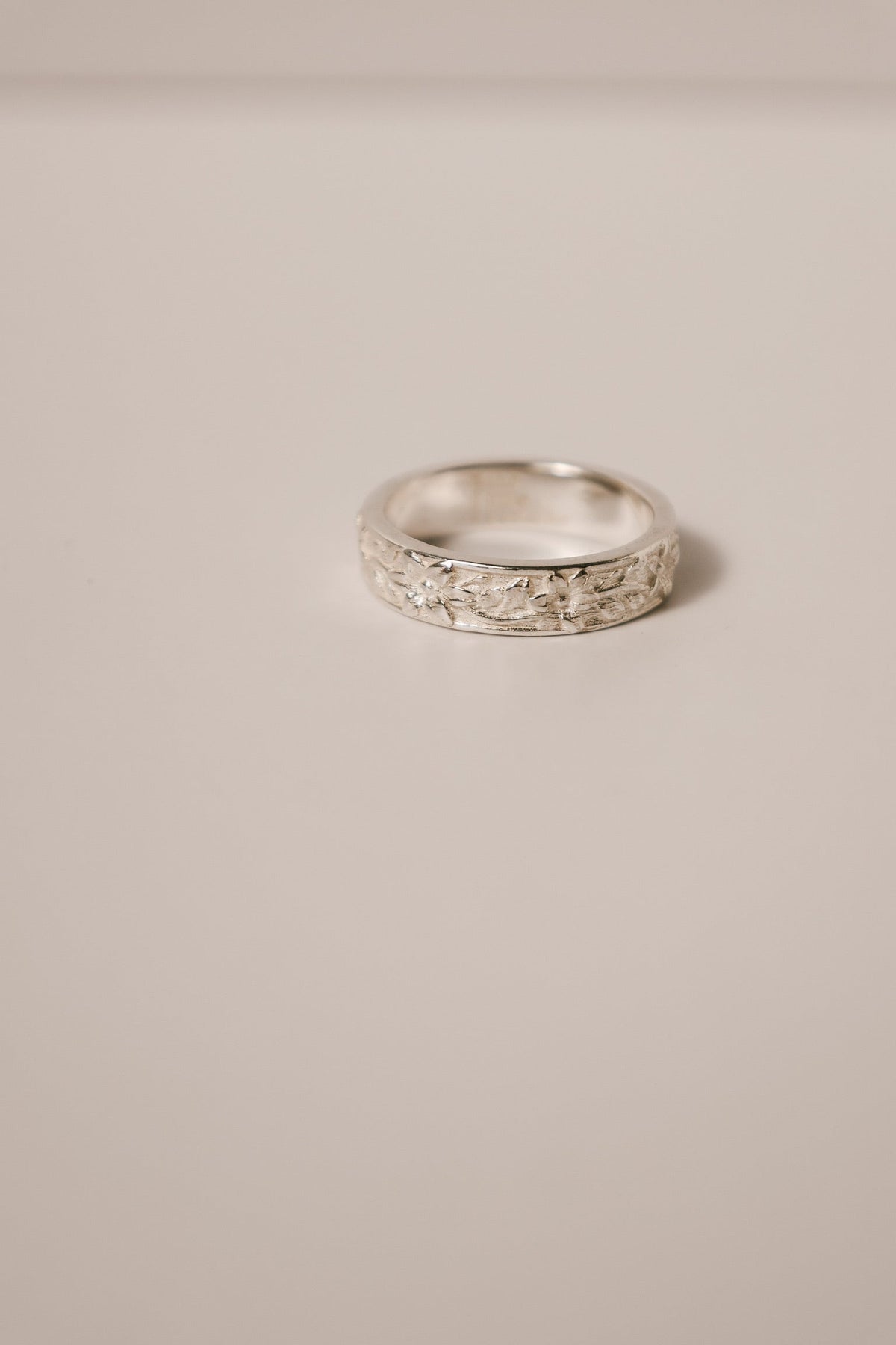 St. Josephs Lily Ring | Sterling Silver
