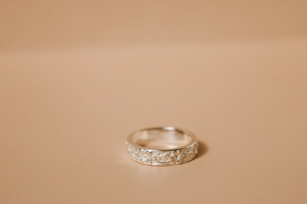 St. Josephs Lily Ring | Sterling Silver