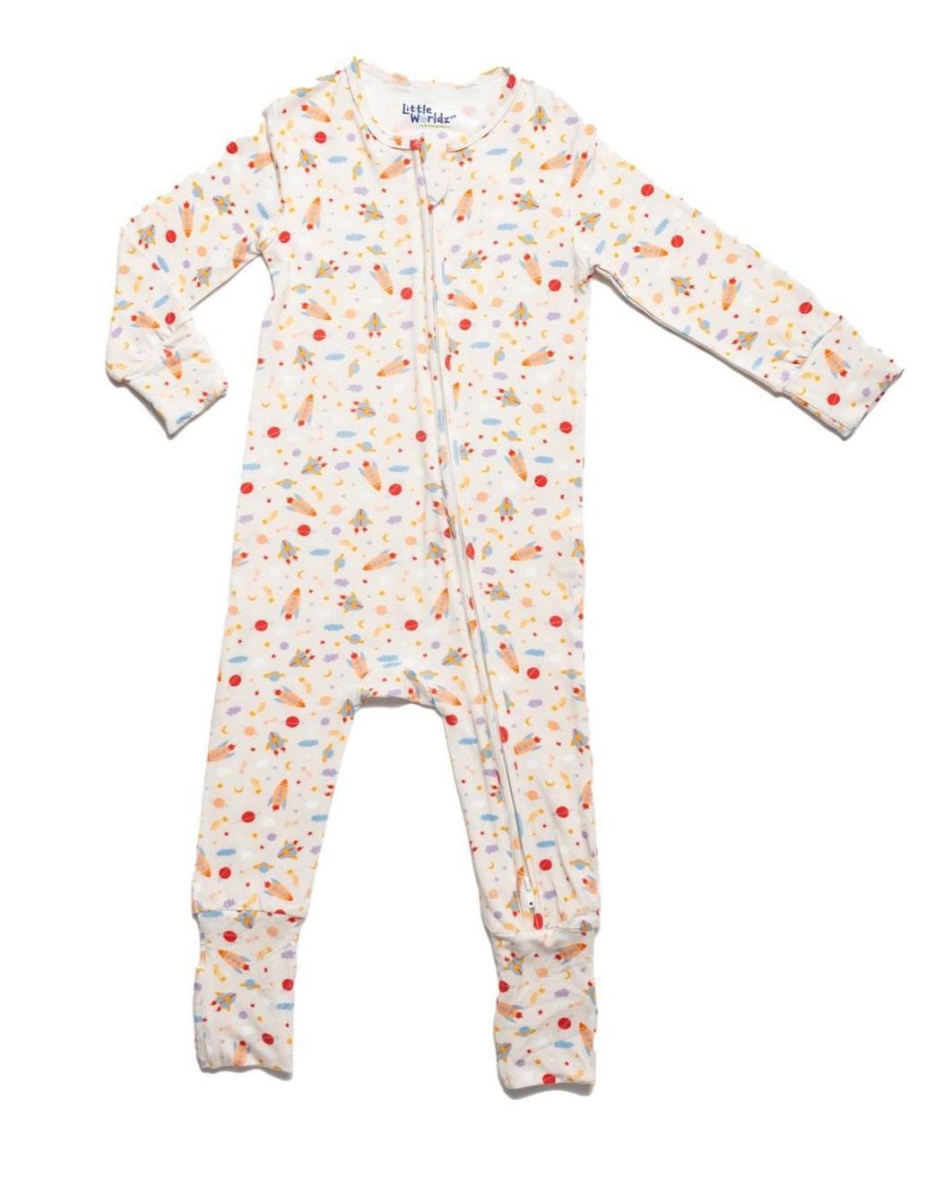 Rocketship Bamboo Toddler Pajamas – Romper