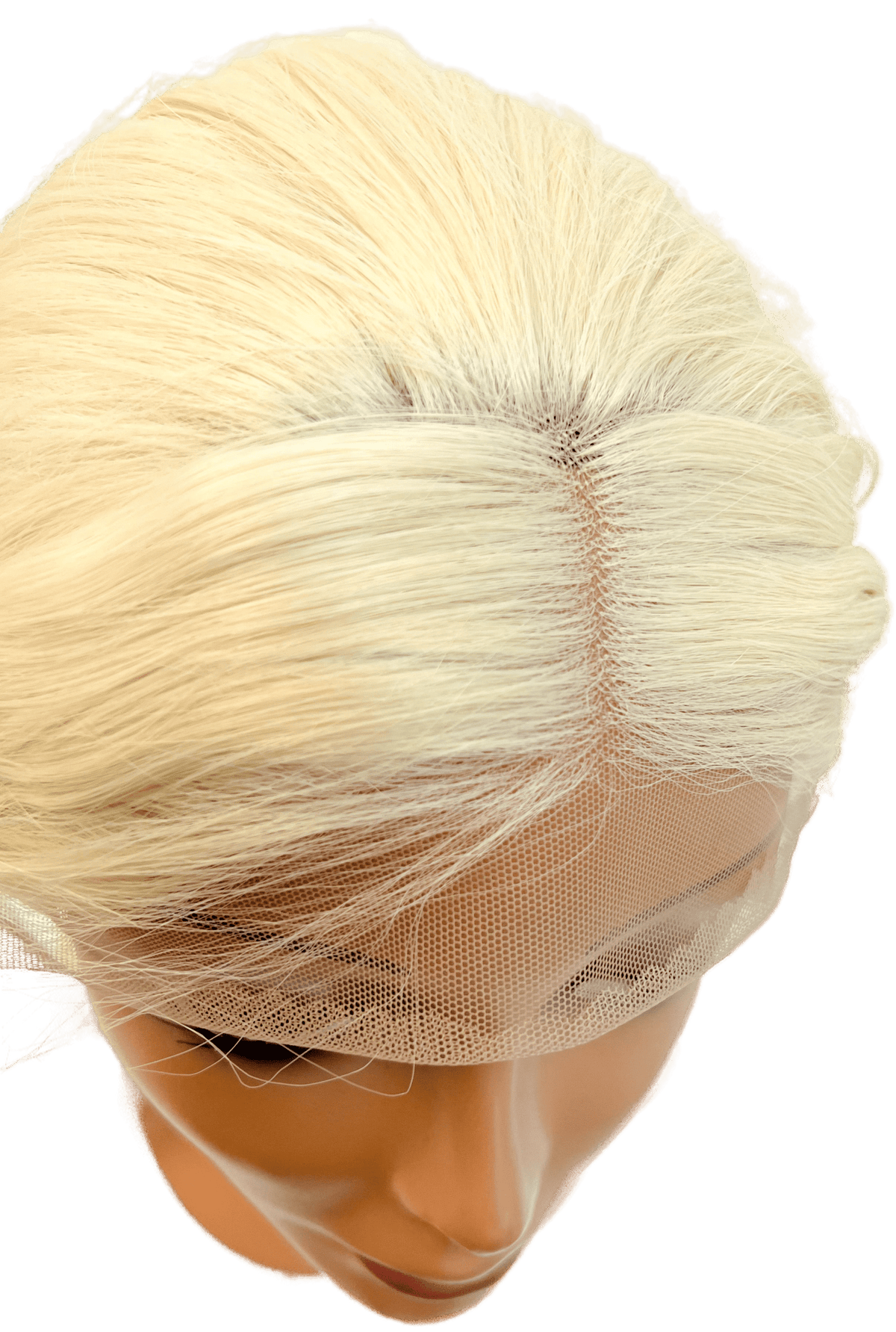VIP Extensions Bleach Blonde Straight Synthetic Lace Front Wig 24" 613 (97)